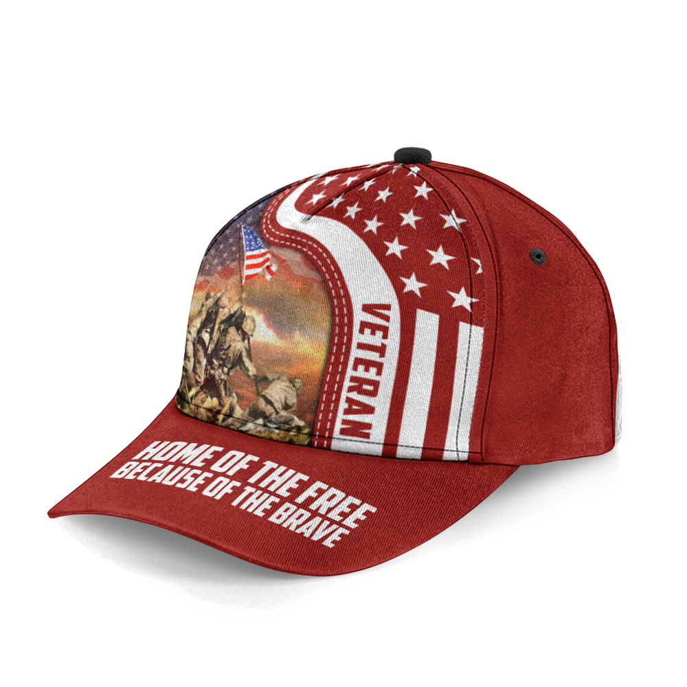 Home Of The Free Because Of The Brave Classic Cap