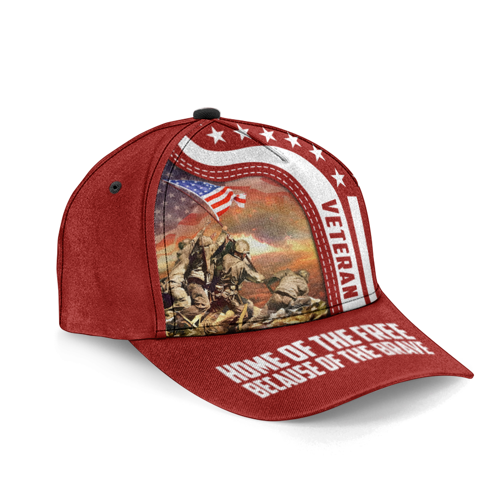 Home Of The Free Because Of The Brave Classic Cap