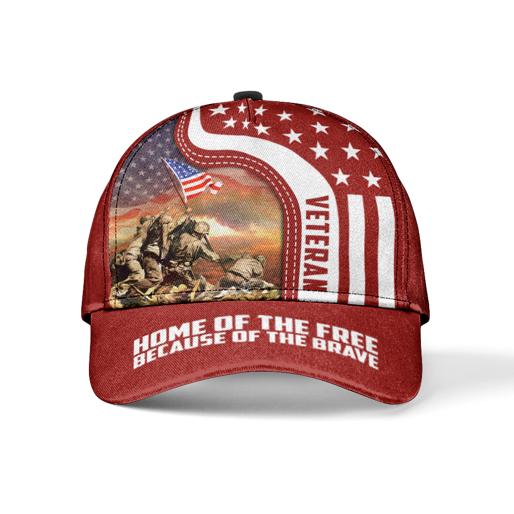 Home Of The Free Because Of The Brave Classic Cap