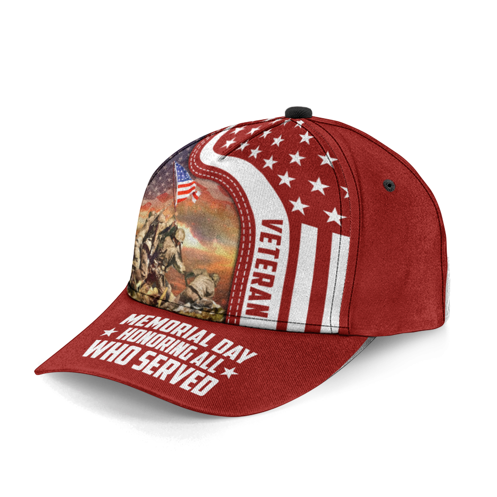 Memorial Day Honoring All Who Served Classic Cap