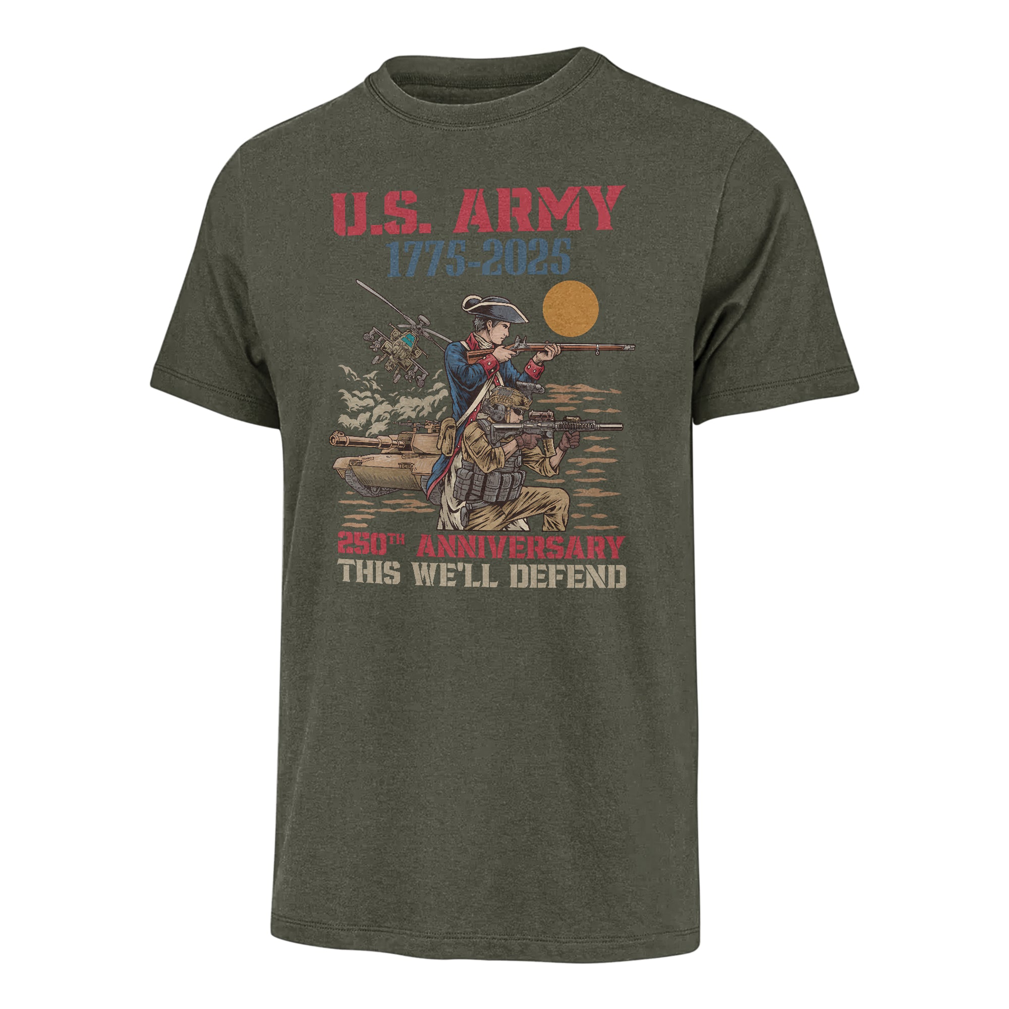 Army 250th Anniversary Classic T-shirt