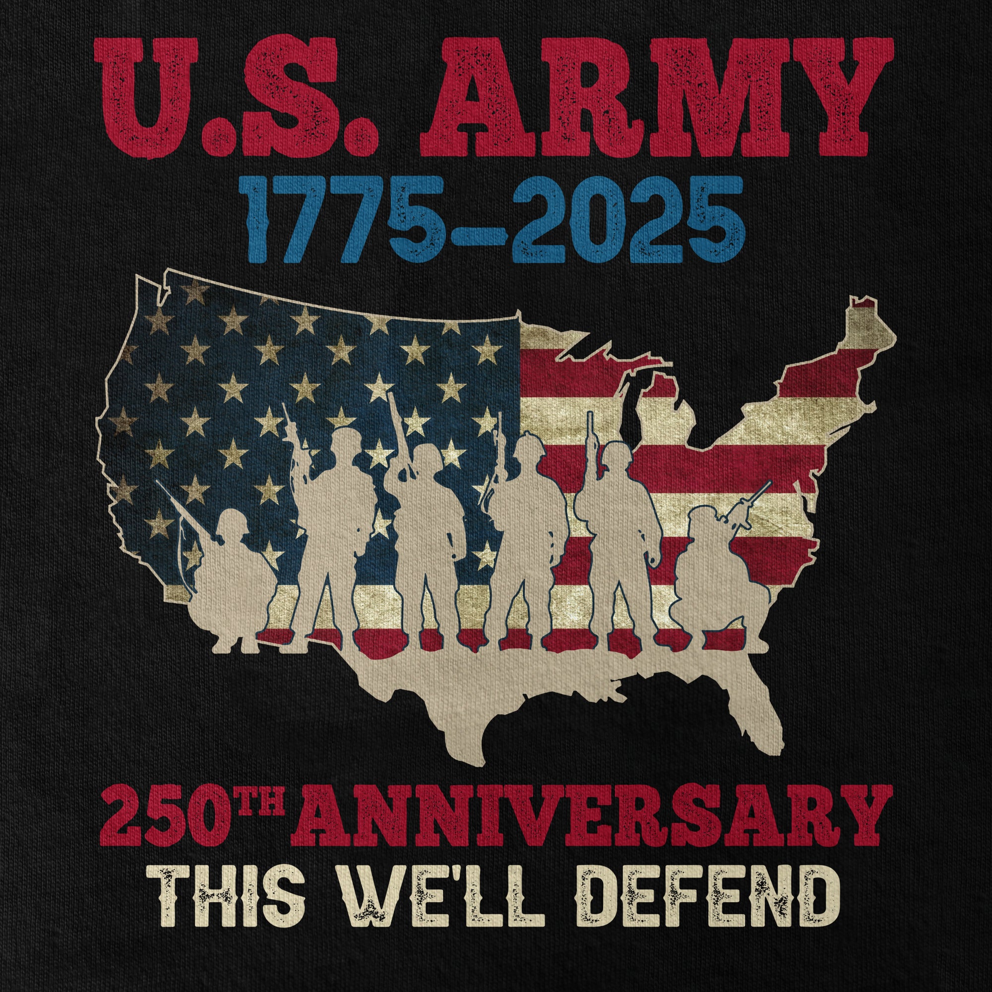 Army 250th Anniversary Classic T-shirt