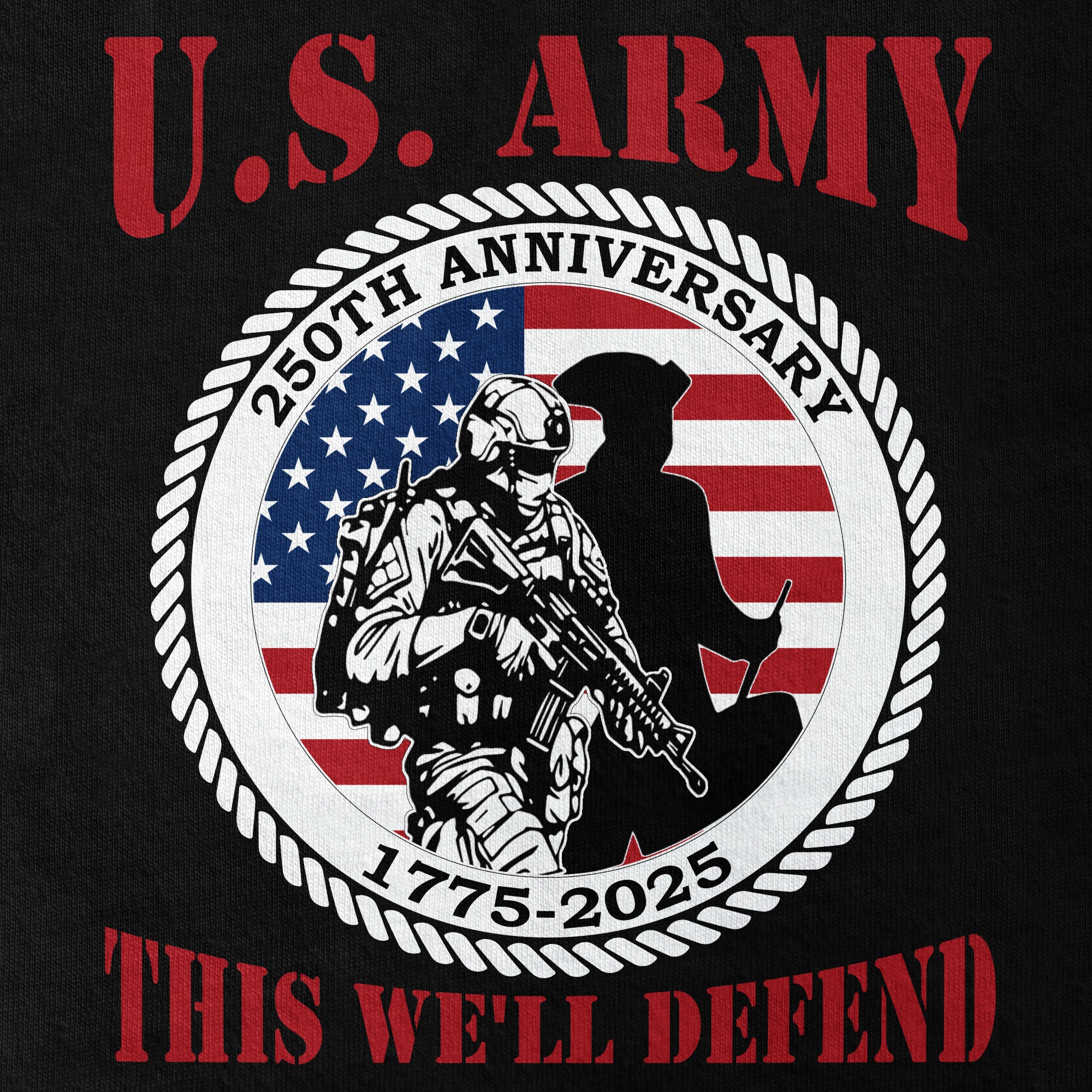 Army 250th Anniversary Classic T-shirt