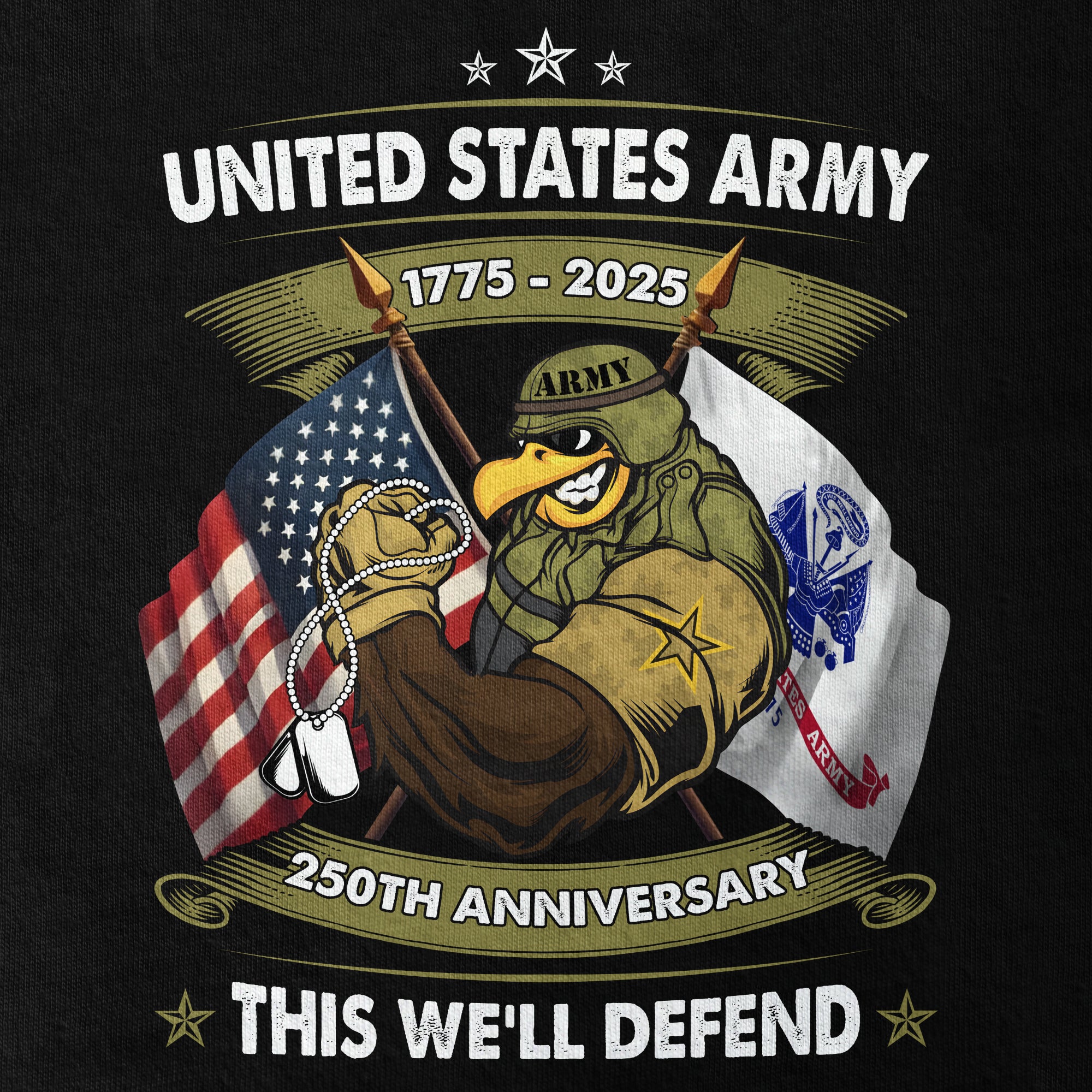 Army 250th Anniversary Classic T-shirt