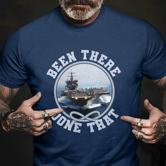 Navy Veteran Been There Done That Classic T-Shirt