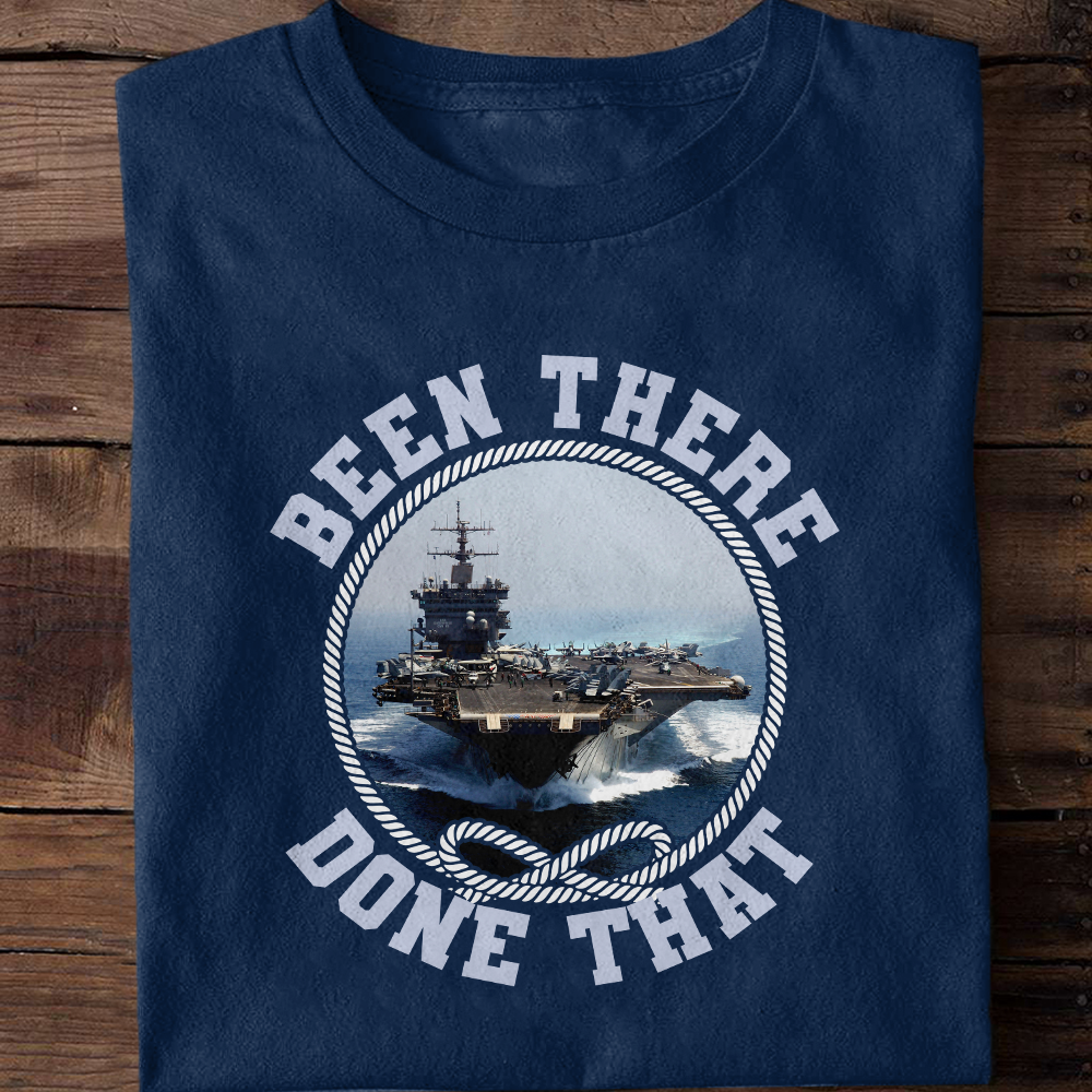 Navy Veteran Been There Done That Classic T-Shirt