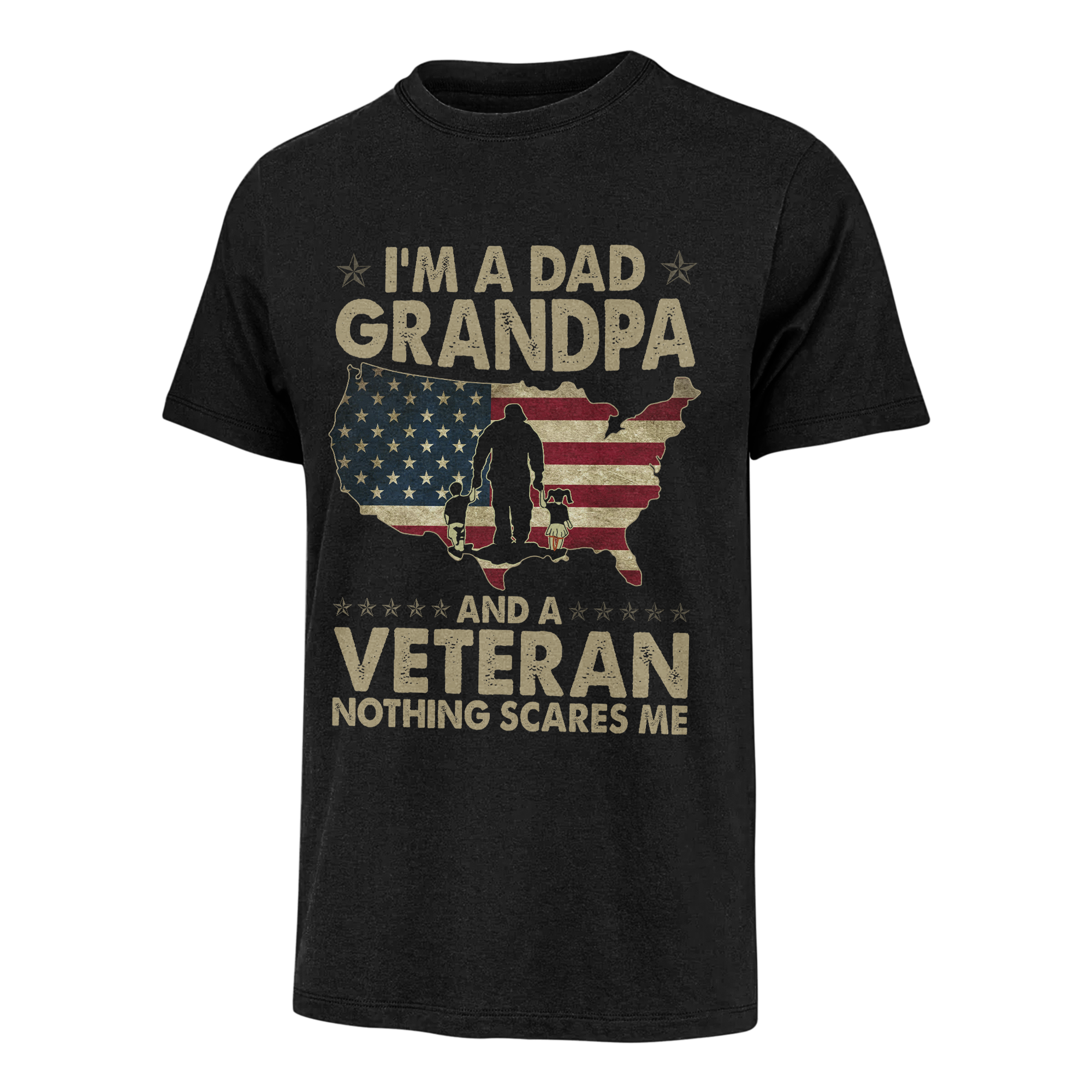 I Am A Dad Grandpa And a Veteran Classic T-Shirt