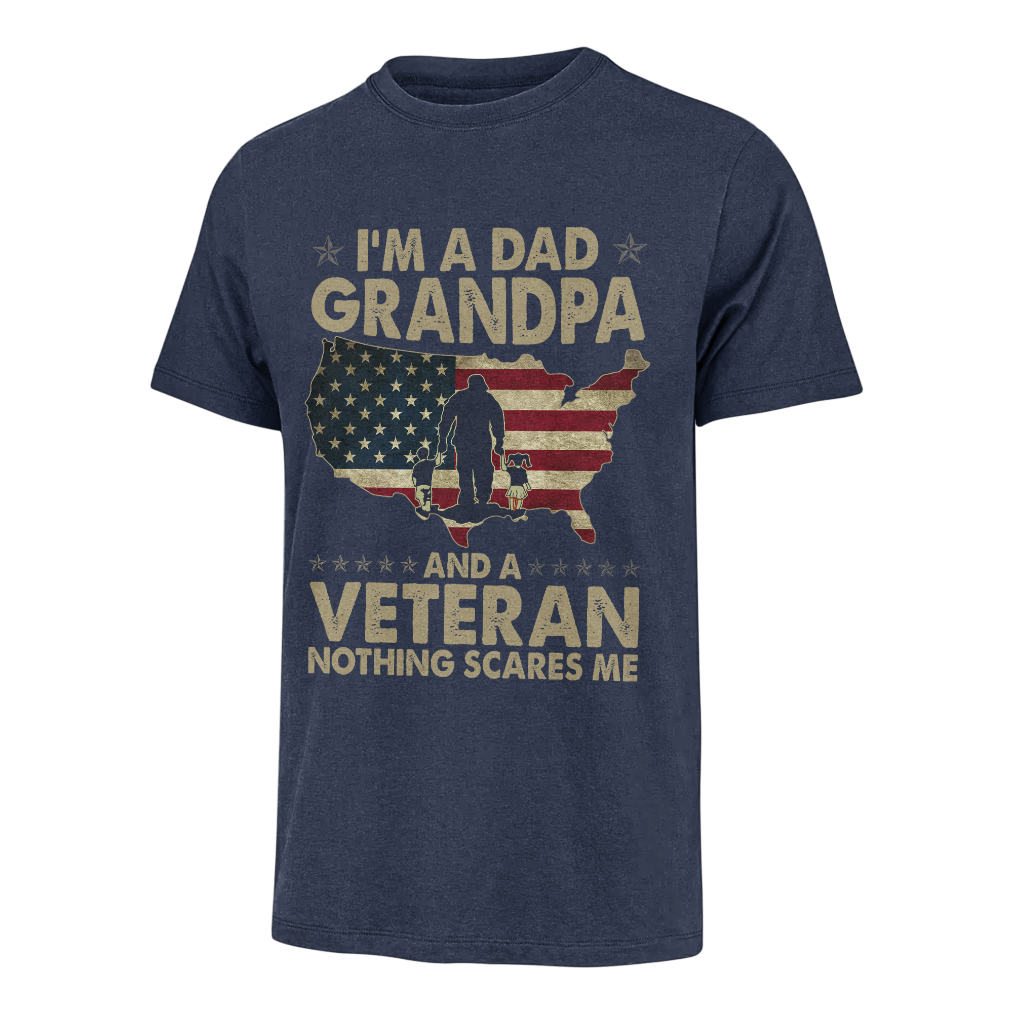 I Am A Dad Grandpa And a Veteran Classic T-Shirt