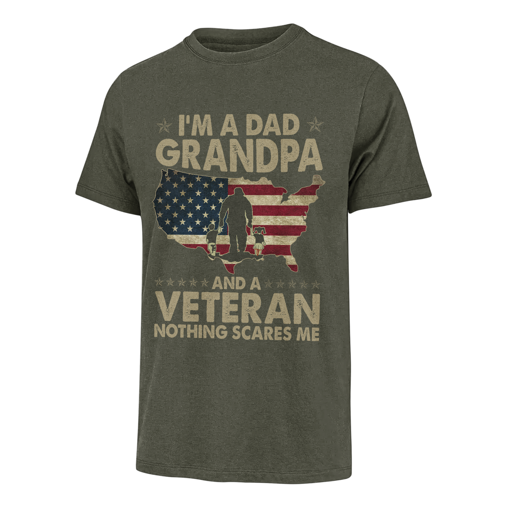 I Am A Dad Grandpa And a Veteran Classic T-Shirt