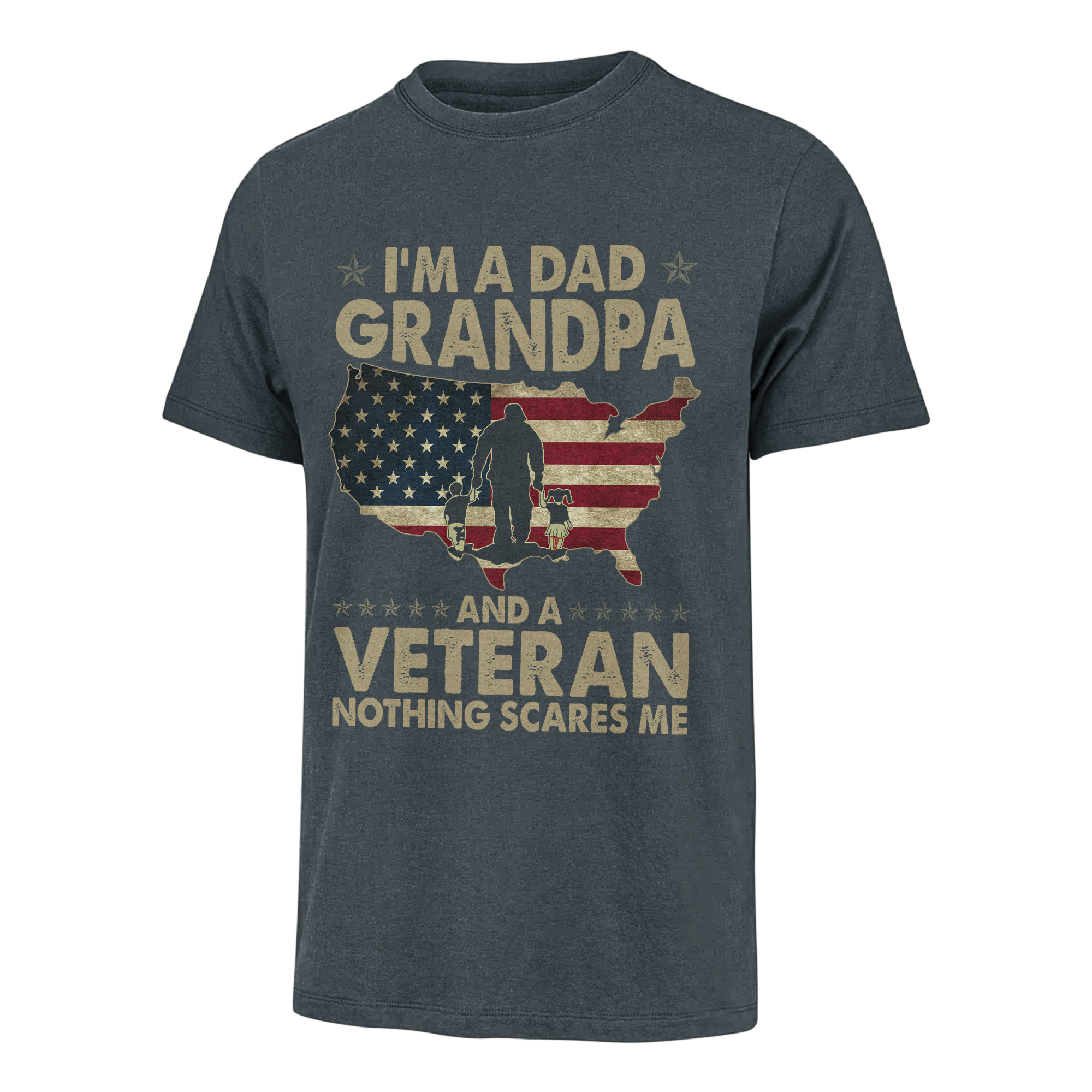 I Am A Dad Grandpa And a Veteran Classic T-Shirt