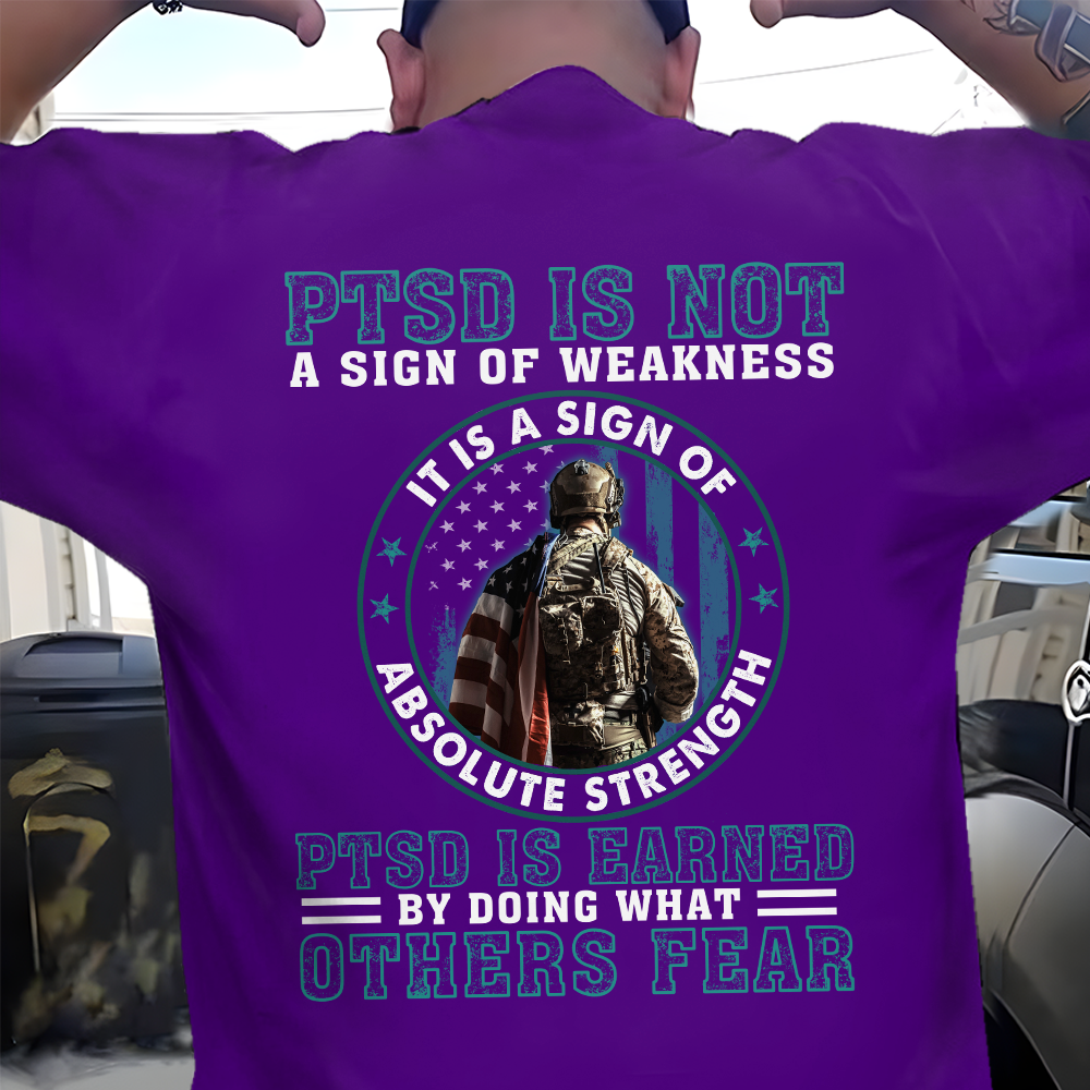 PTSD Is Not A Sign Of Weakness Classic T-Shirt