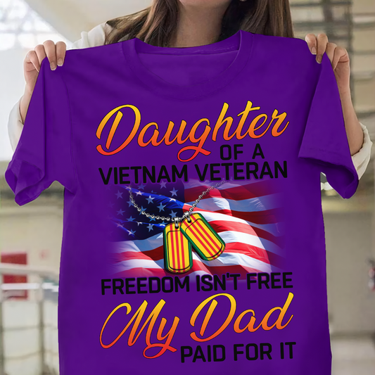 Vietnam Veteran's Daughter Classic T-Shirt