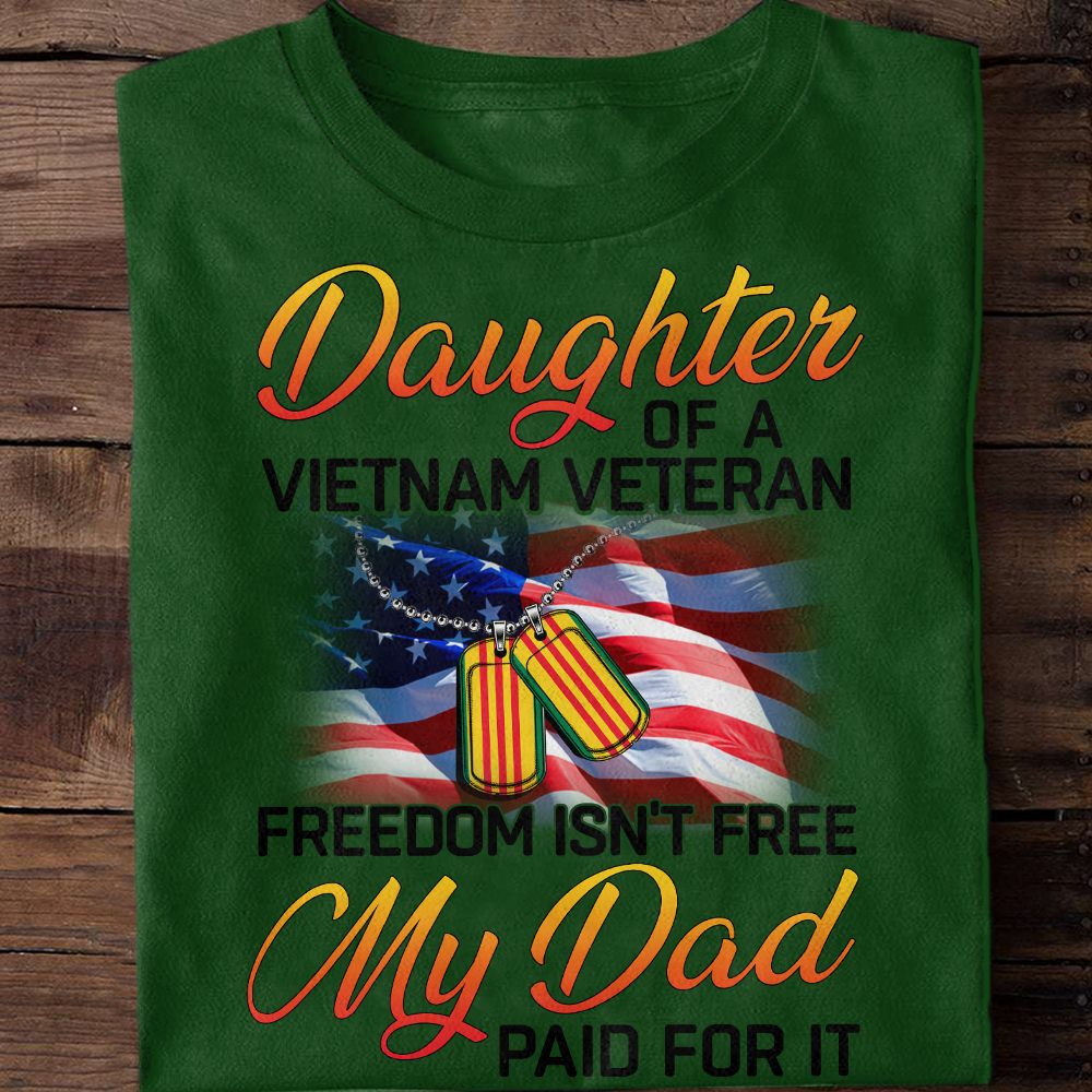 Vietnam Veteran's Daughter Classic T-Shirt