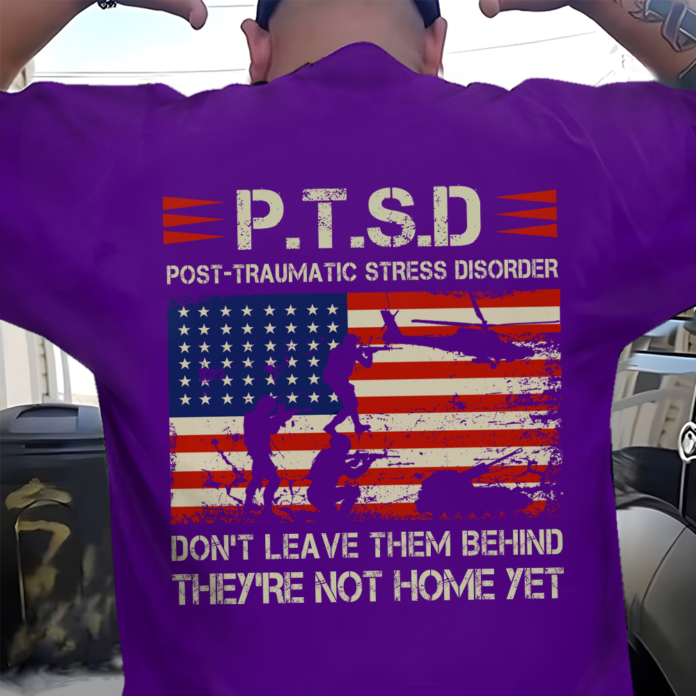 PTSD Don't Leave Them Behind Classic T-Shirt