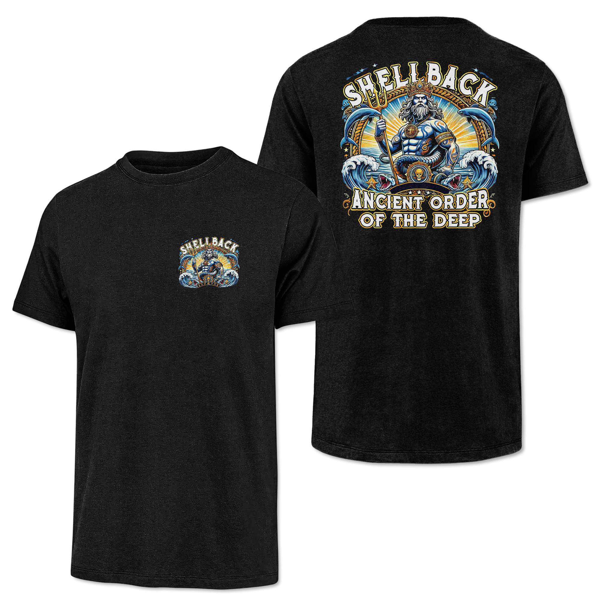 Shellback Ancient Order Of The Deep Classic Tee