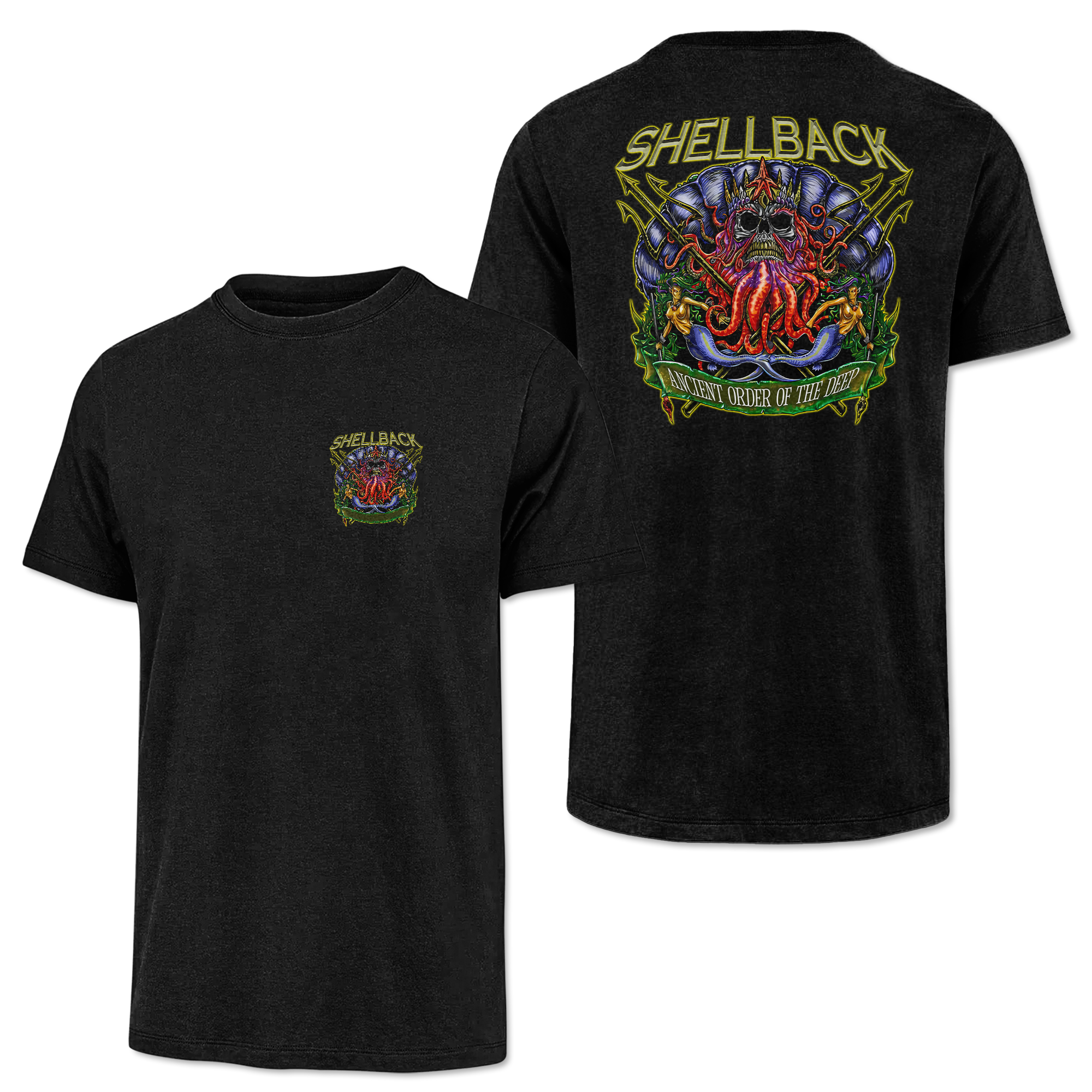 Shellback Ancient Order Of The Deep Classic Tee