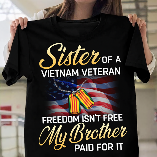 Vietnam Veteran's Sister Classic T-Shirt