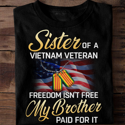 Vietnam Veteran's Sister Classic T-Shirt