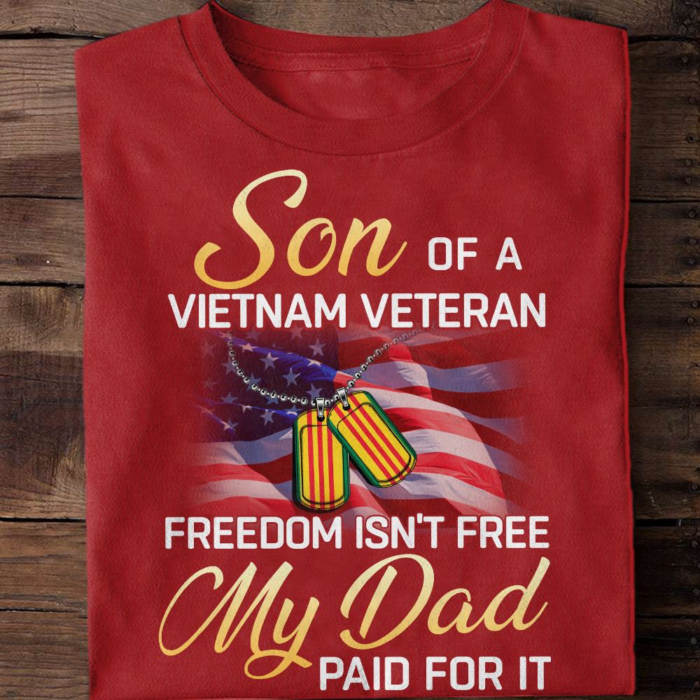 Vietnam Veteran's Son Classic T-Shirt