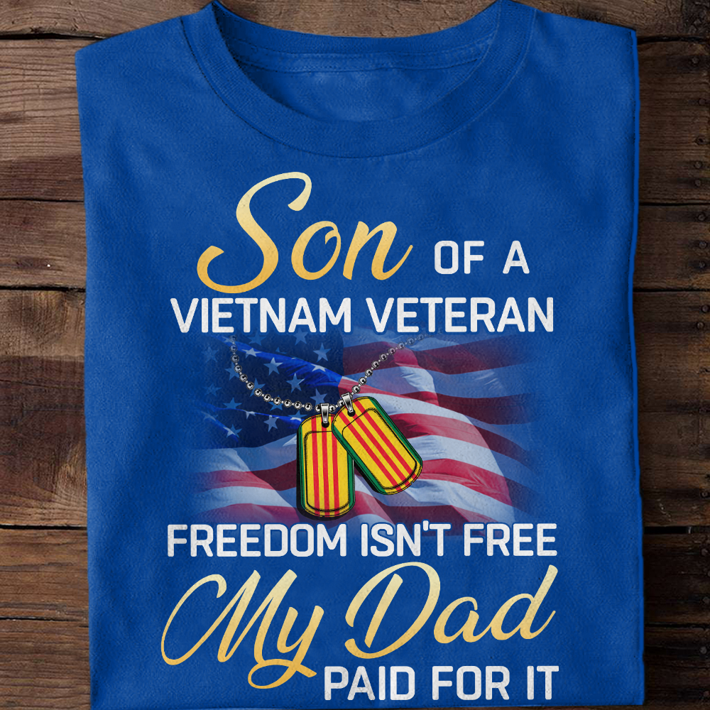 Vietnam Veteran's Son Classic T-Shirt