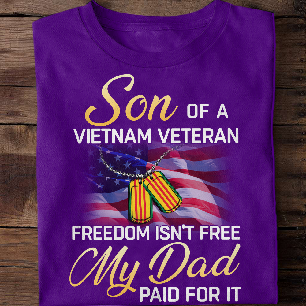 Vietnam Veteran's Son Classic T-Shirt