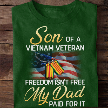 Vietnam Veteran's Son Classic T-Shirt