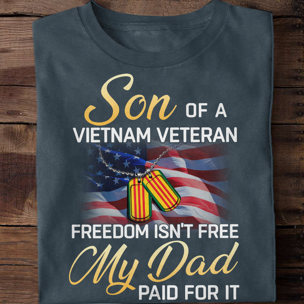 Vietnam Veteran's Son Classic T-Shirt