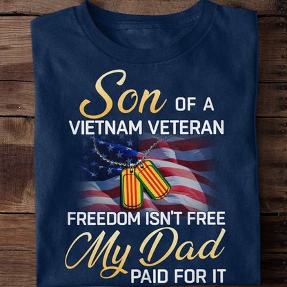 Vietnam Veteran's Son Classic T-Shirt