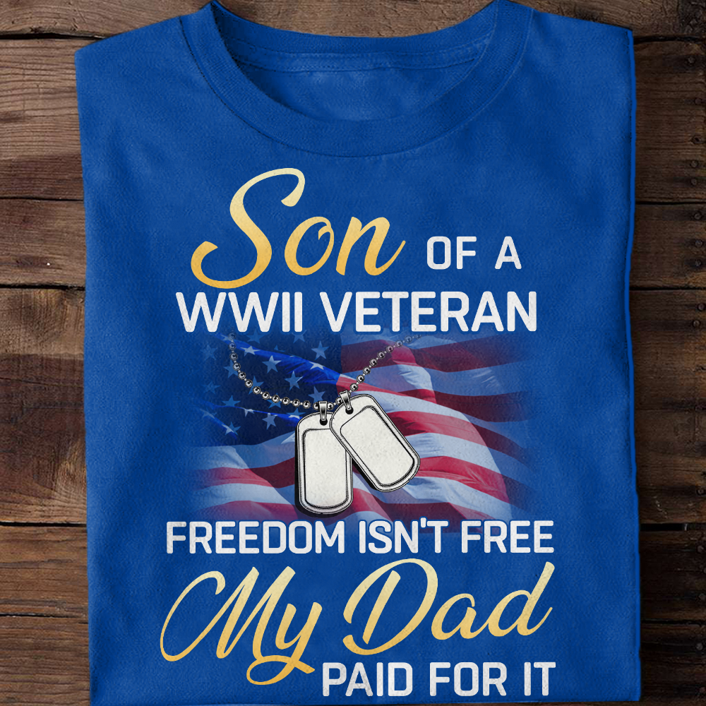 Son Of A WWII Veteran Classic T-Shirt