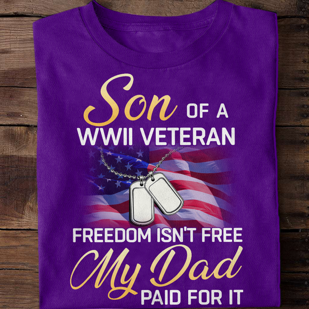 Son Of A WWII Veteran Classic T-Shirt