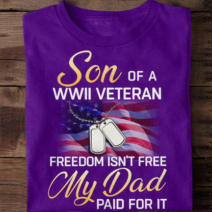 Son Of A WWII Veteran Classic T-Shirt