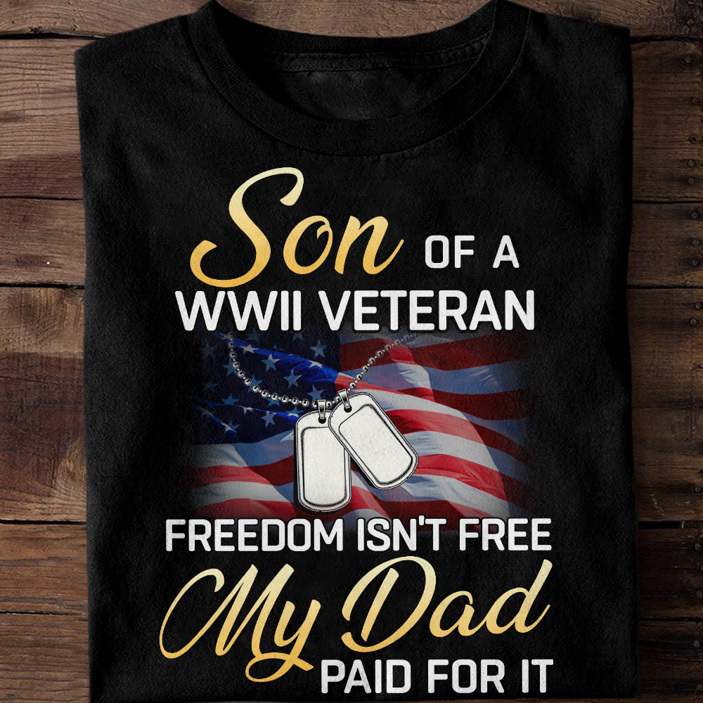 Son Of A WWII Veteran Classic T-Shirt