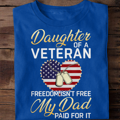 Veteran's Daughter Classic T-Shirt