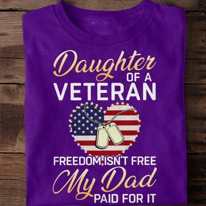 Veteran's Daughter Classic T-Shirt