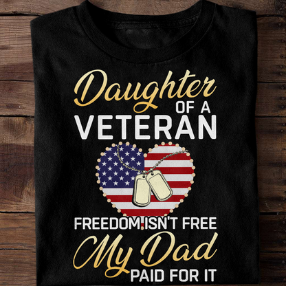 Veteran's Daughter Classic T-Shirt