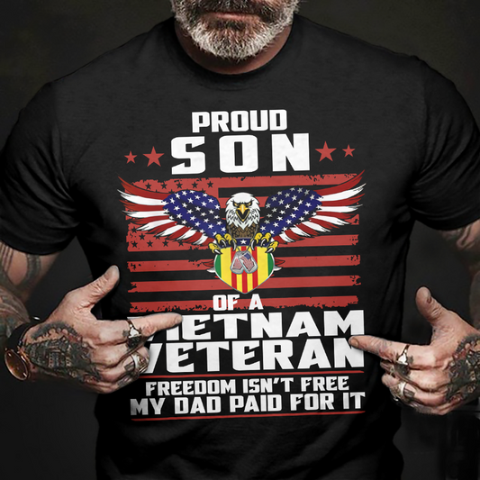 Proud Son of A Vietnam Veteran Classic T-Shirt