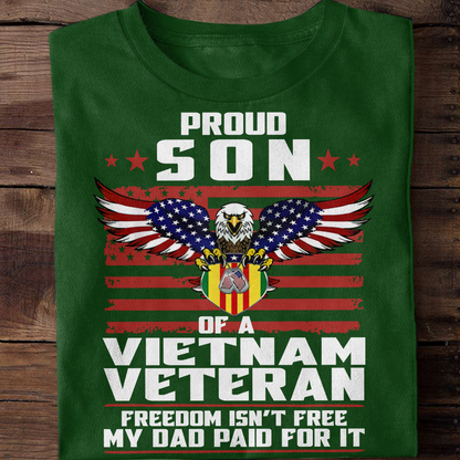 Proud Son of A Vietnam Veteran Classic T-Shirt