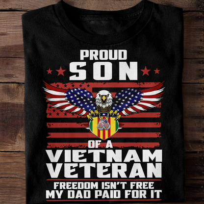 Proud Son of A Vietnam Veteran Classic T-Shirt