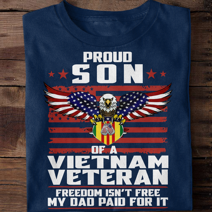 Proud Son of A Vietnam Veteran Classic T-Shirt