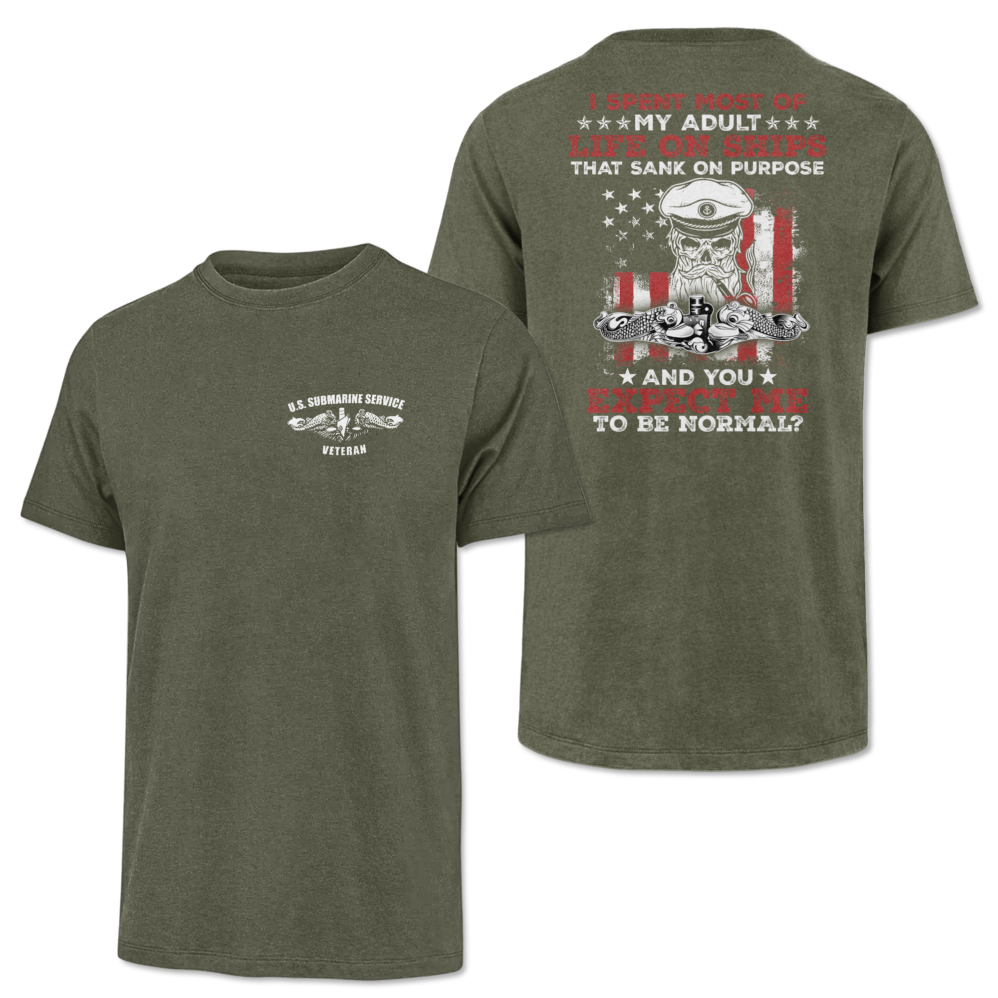 Navy Submarine Life That Sank On Purpose Classic Tee