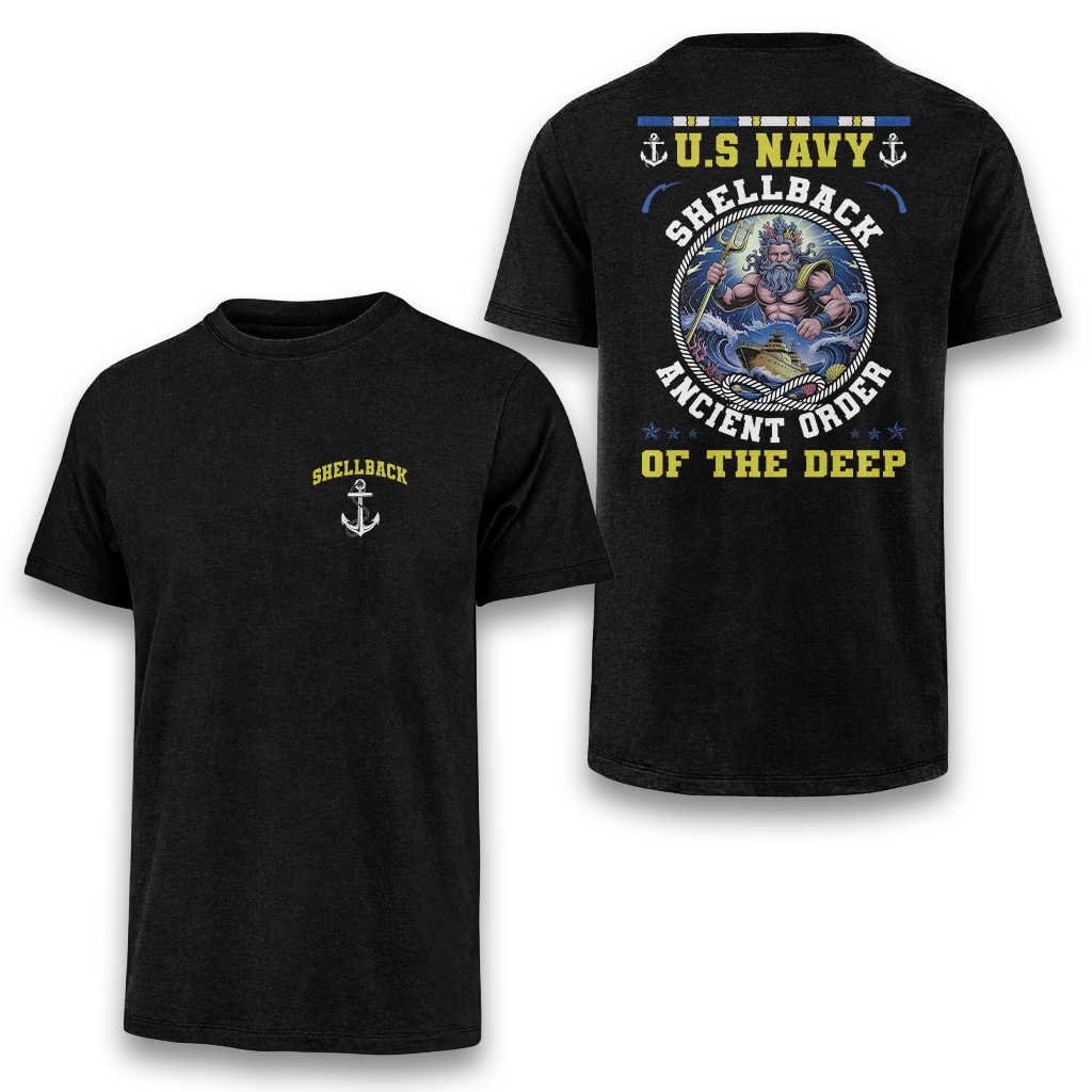 Shellback Ancient Order Of The Deep Classic Tee