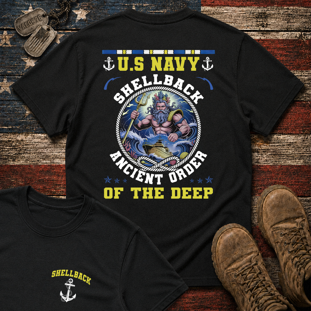 Shellback Ancient Order Of The Deep Classic Tee