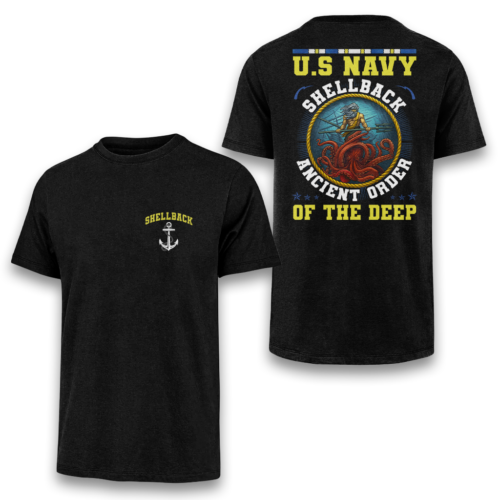 Shellback Ancient Order Of The Deep Classic Tee