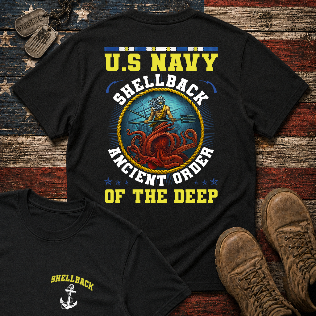 Shellback Ancient Order Of The Deep Classic Tee