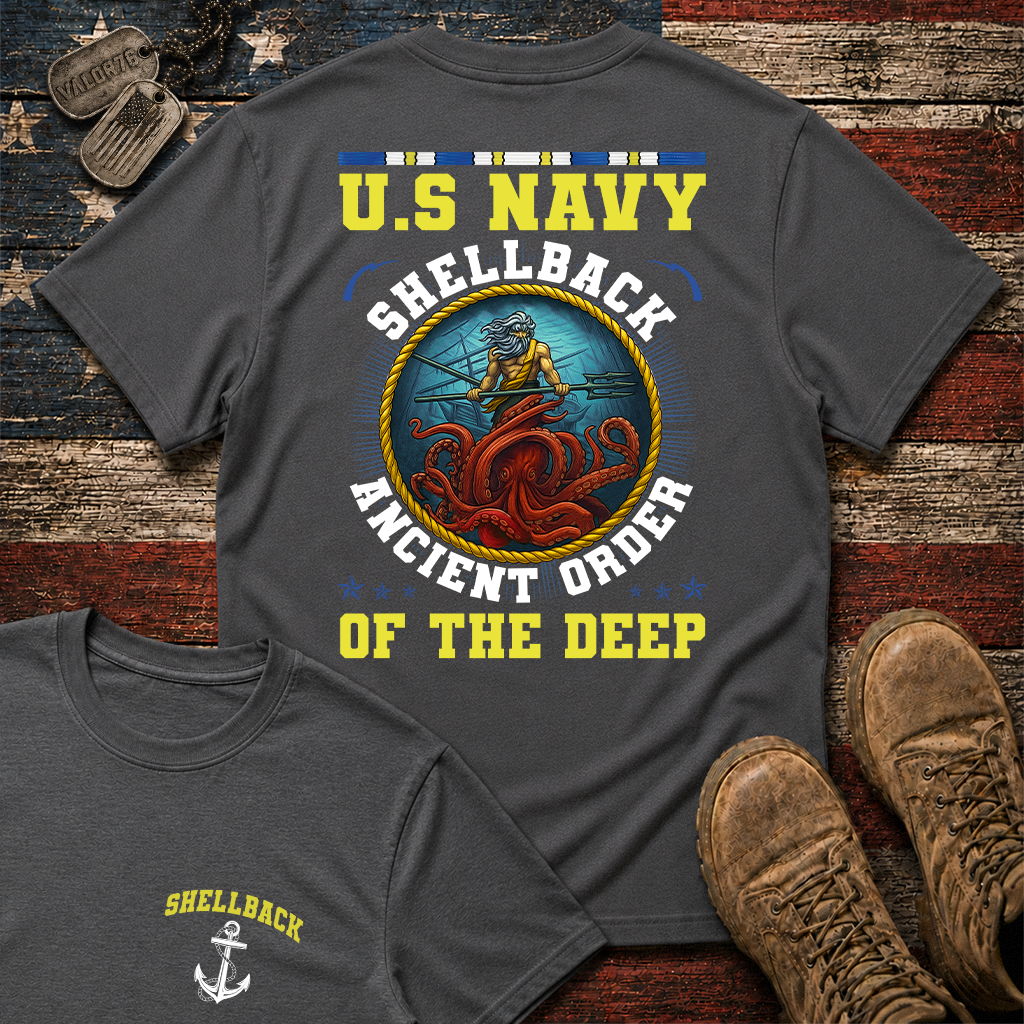 Shellback Ancient Order Of The Deep Classic Tee