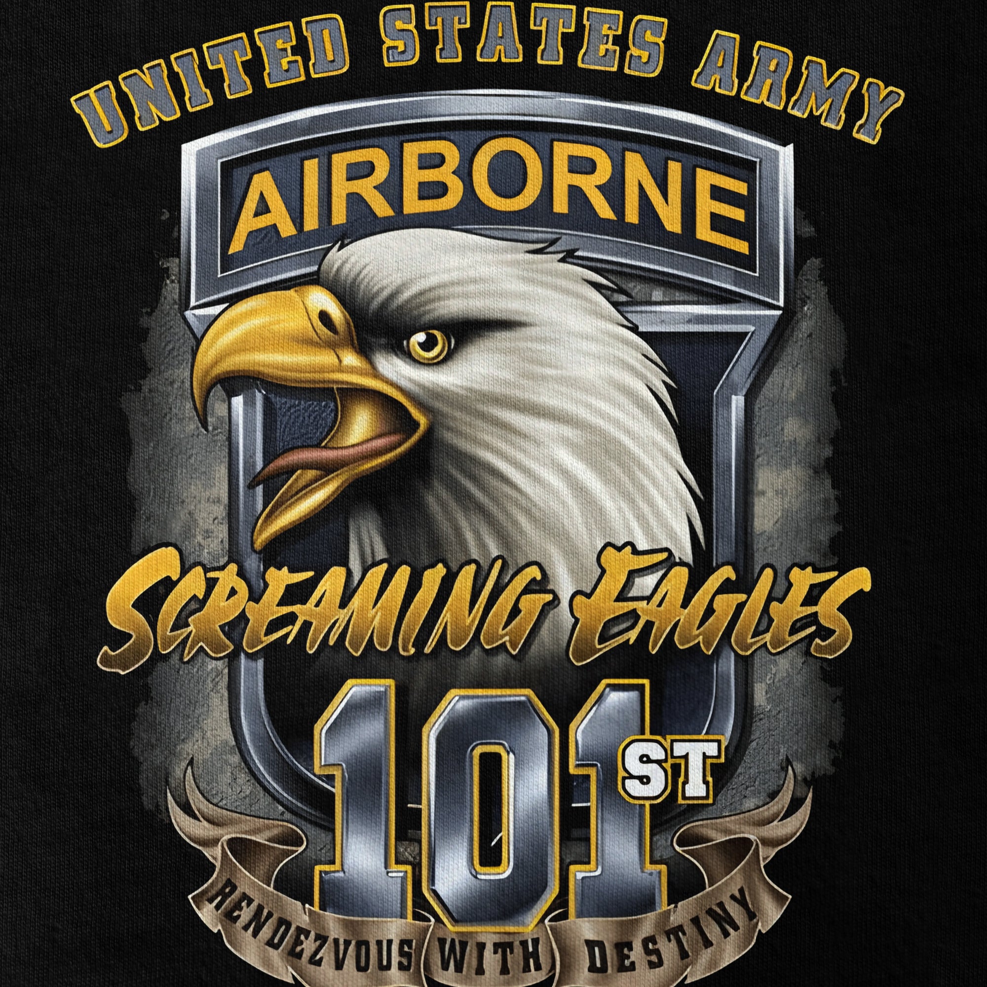 101st Airborne Division Double Side Classic T-shirt