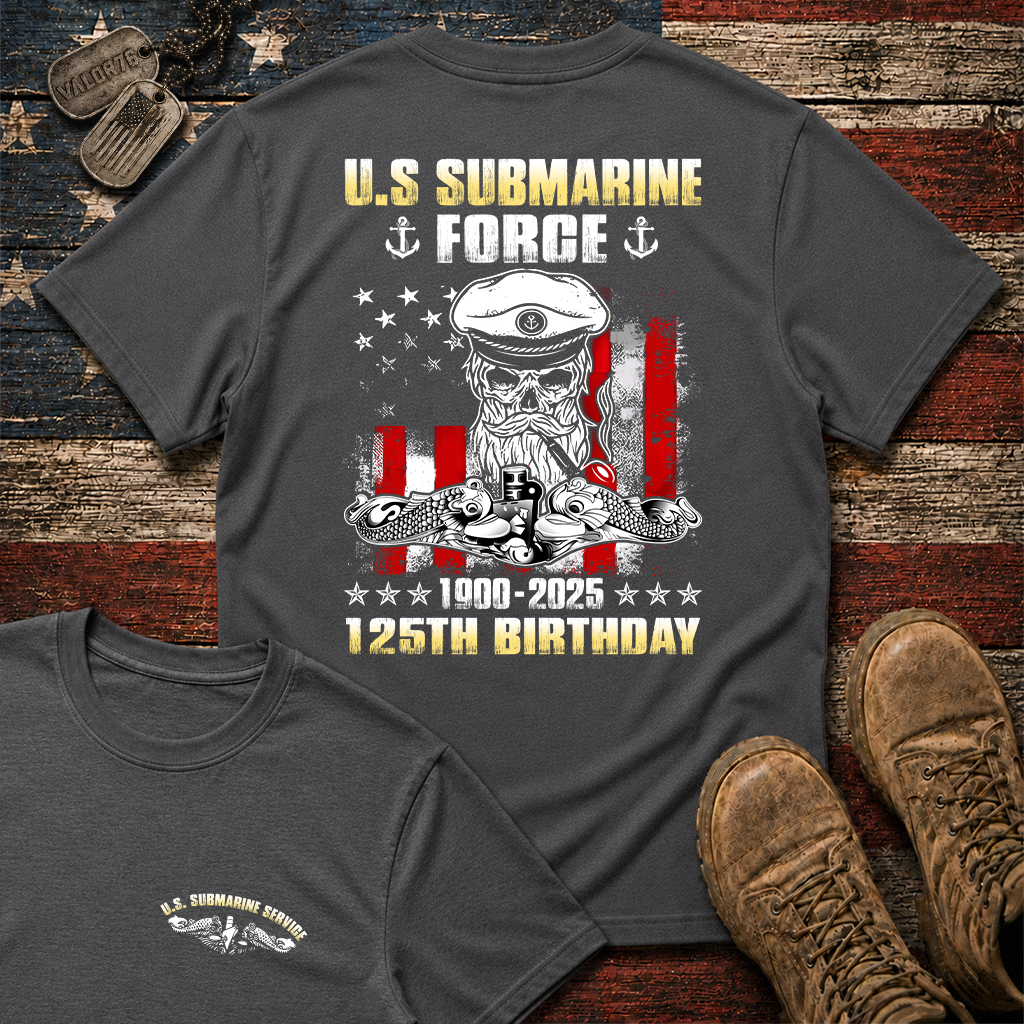 Navy Submarine 125th Birthday Classic Tee