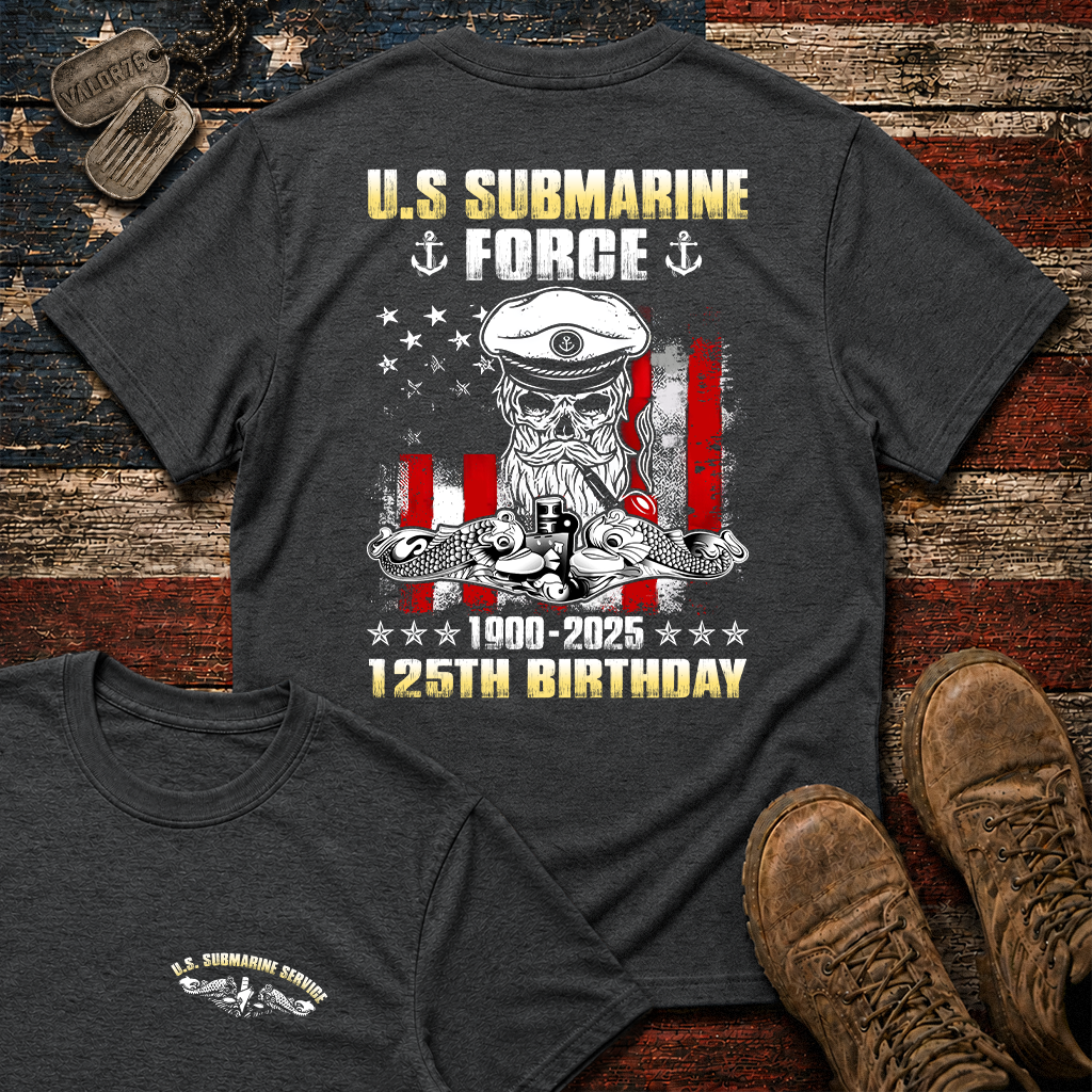 Navy Submarine 125th Birthday Classic Tee