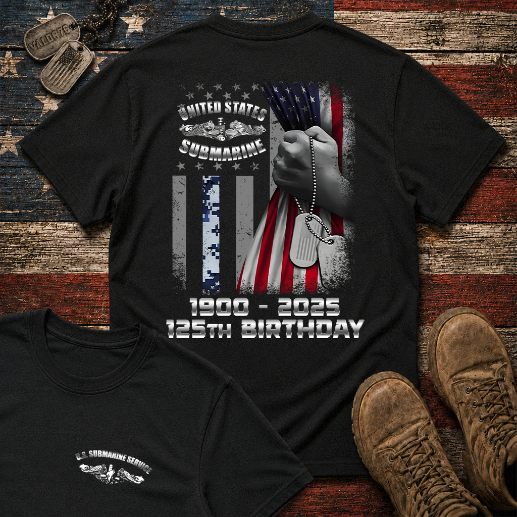 Navy Submarine 125th Birthday Classic Tee