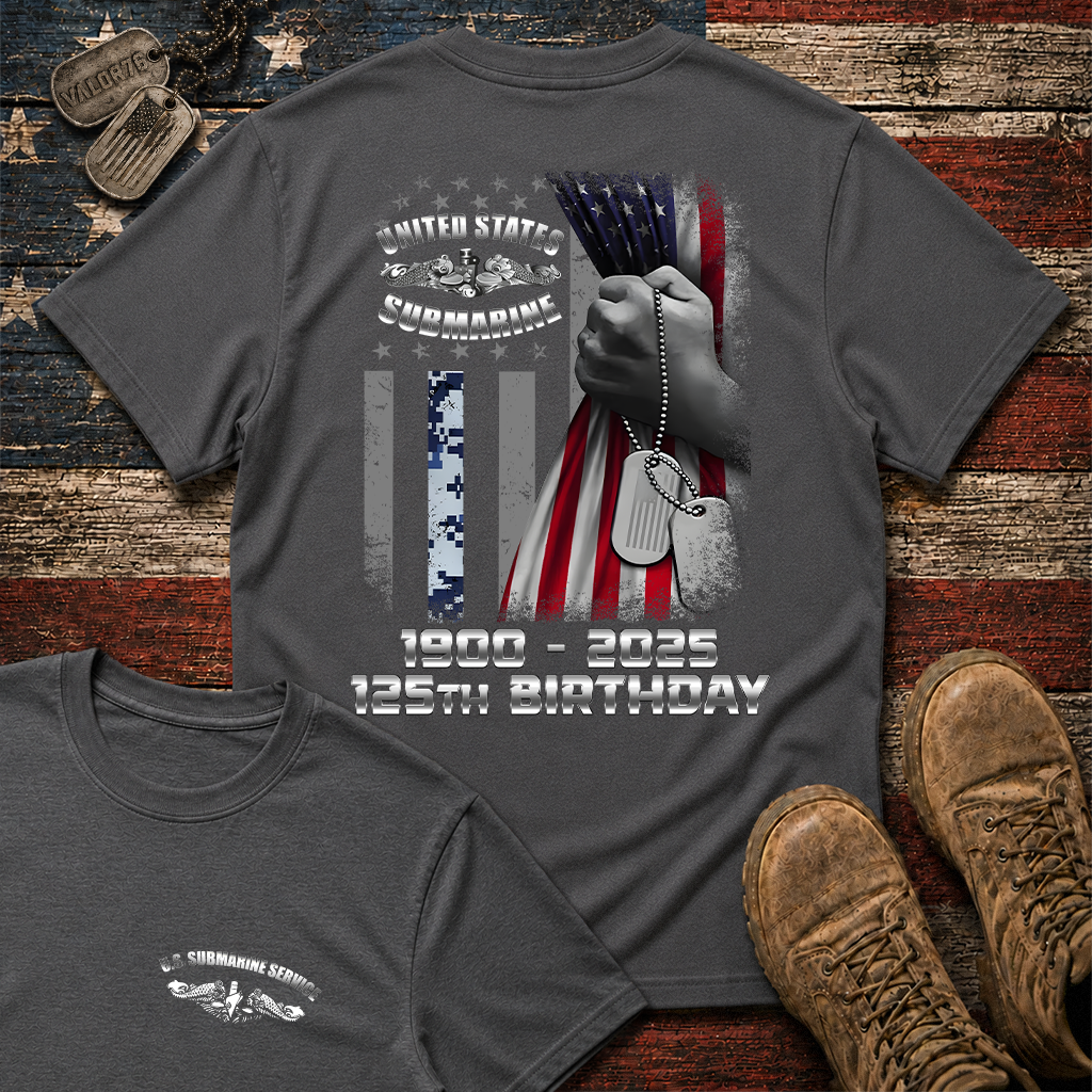 Navy Submarine 125th Birthday Classic Tee
